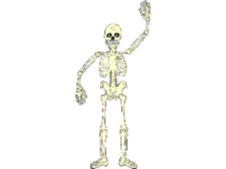 Sticker Custom Preview Image #073966 Holidays Halloween Skeleton16