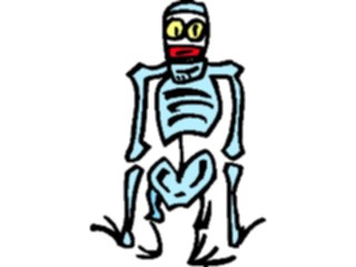 Sticker Custom Preview Image #073974 Holidays Halloween Skeleton24