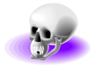 Sticker Custom Preview Image #073998 Holidays Halloween Skull11