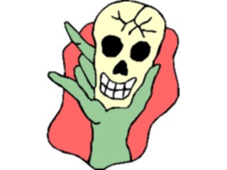 Sticker Custom Preview Image #074024 Holidays Halloween Skull37