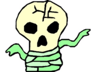 Sticker Custom Preview Image #074027 Holidays Halloween Skull40