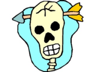 Sticker Custom Preview Image #074032 Holidays Halloween Skull45