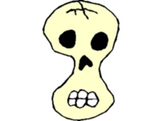 Sticker Custom Preview Image #074035 Holidays Halloween Skull48