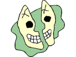 Sticker Custom Preview Image #074038 Holidays Halloween Skull51