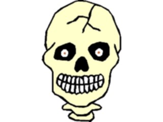 Sticker Custom Preview Image #074040 Holidays Halloween Skull53