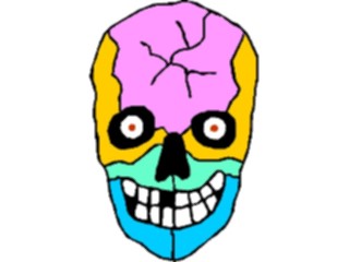 Sticker Custom Preview Image #074044 Holidays Halloween Skull57