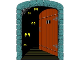 Sticker Custom Preview Image #074090 Holidays Halloween Spooky Entrance