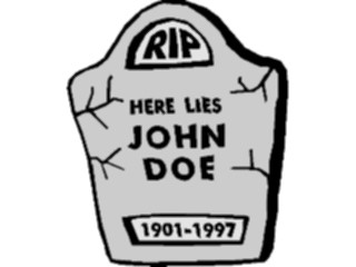 Sticker Custom Preview Image #074105 Holidays Halloween Tombstone12