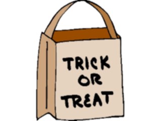 Sticker Custom Preview Image #074127 Holidays Halloween Trickor Treat Bag1