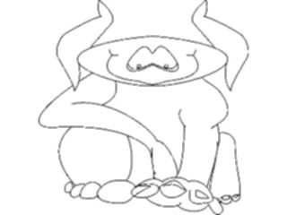 Sticker Custom Preview Image #074149 Holidays Halloween Troll