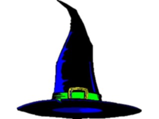 Sticker Custom Preview Image #074251 Holidays Halloween Witch Hat02
