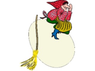 Sticker Custom Preview Image #074266 Holidays Halloween Witchon Egg