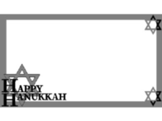 Sticker Custom Preview Image #074361 Holidays Hanukkah Happy Hanukkah Frame2