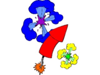Sticker Custom Preview Image #074515 Holidays Independence Day Fireworks26