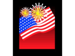 Sticker Custom Preview Image #074524 Holidays Independence Day Fireworks Flag