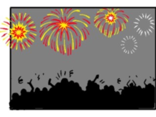 Sticker Custom Preview Image #074527 Holidays Independence Day Fireworks Show2