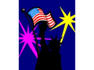 Sticker Custom Preview Image #074569 Holidays Independence Day Statueof Liberty3
