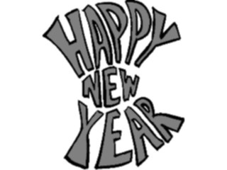 Sticker Custom Preview Image #074789 Holidays New Years Day Happy New Year06