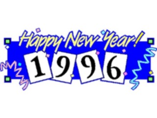 Sticker Custom Preview Image #074803 Holidays New Years Day Happy New Year1996