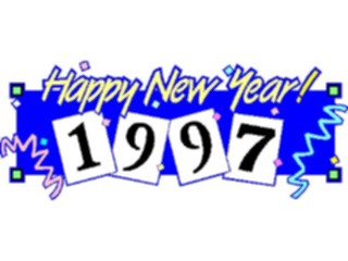 Sticker Custom Preview Image #074804 Holidays New Years Day Happy New Year1997