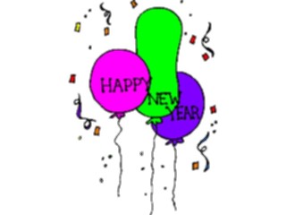Sticker Custom Preview Image #074809 Holidays New Years Day Happy New Year23