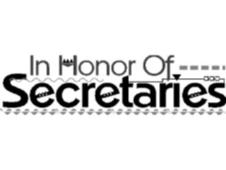 Sticker Custom Preview Image #074903 Holidays Other In Honorof Secretaries