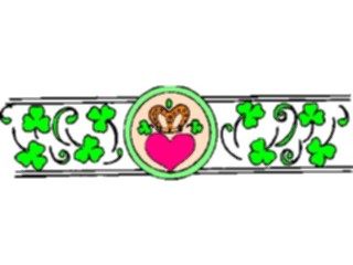 Sticker Custom Preview Image #074942 Holidays St Patricks Day Border