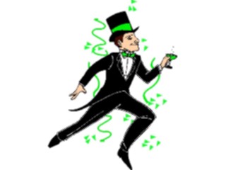 Sticker Custom Preview Image #074946 Holidays St Patricks Day Celebrating Man