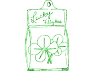 Sticker Custom Preview Image #074973 Holidays St Patricks Day Four Leaf Clovers