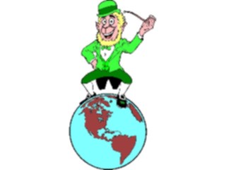 Sticker Custom Preview Image #075045 Holidays St Patricks Day Leprechaunon World