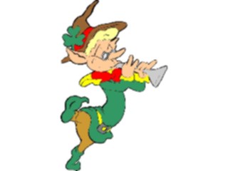 Sticker Custom Preview Image #075067 Holidays St Patricks Day Leprechaunwith Horn