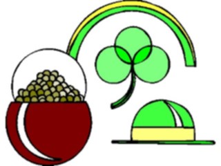 Sticker Custom Preview Image #075099 Holidays St Patricks Day Potof Gold18