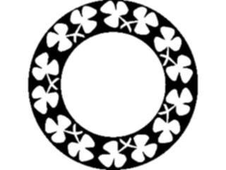 Sticker Custom Preview Image #075157 Holidays St Patricks Day Shamrock Frame5