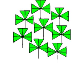 Sticker Custom Preview Image #075175 Holidays St Patricks Day Shamrocks Abstract