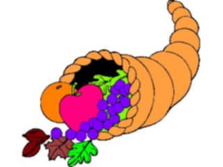 Sticker Custom Preview Image #075224 Holidays Thanksgiving Cornucopia14