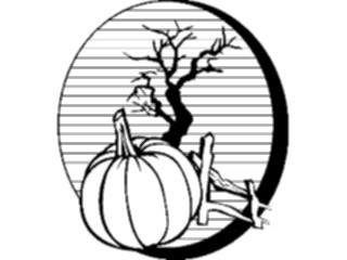 Sticker Custom Preview Image #075319 Holidays Thanksgiving Pumpkin01