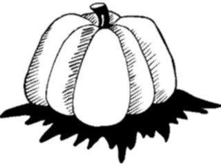 Sticker Custom Preview Image #075326 Holidays Thanksgiving Pumpkin08