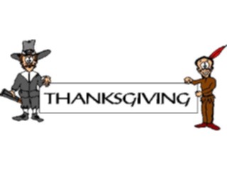 Sticker Custom Preview Image #075342 Holidays Thanksgiving Thanksgiving Banner