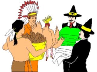 Sticker Custom Preview Image #075344 Holidays Thanksgiving Thanksgiving Dinner1