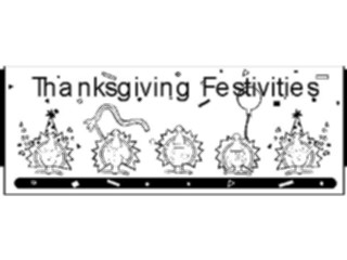 Sticker Custom Preview Image #075348 Holidays Thanksgiving Thanksgiving Festivities