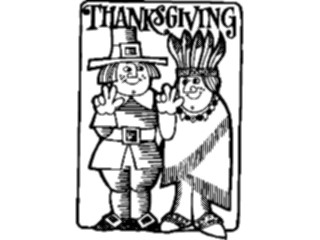 Sticker Custom Preview Image #075351 Holidays Thanksgiving Thanksgiving Frame2
