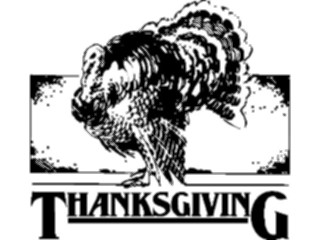 Sticker Custom Preview Image #075353 Holidays Thanksgiving Thanksgivingwith Turkey