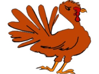 Sticker Custom Preview Image #075359 Holidays Thanksgiving Turkey03