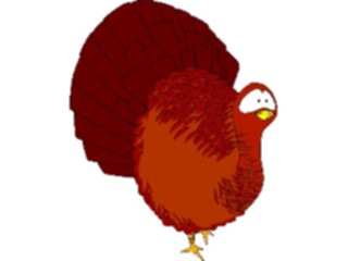 Sticker Custom Preview Image #075360 Holidays Thanksgiving Turkey04