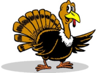 Sticker Custom Preview Image #075366 Holidays Thanksgiving Turkey10