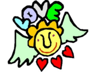 Sticker Custom Preview Image #075462 Holidays Valentines Day Angel Love03