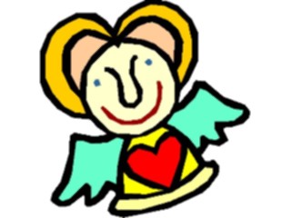 Sticker Custom Preview Image #075469 Holidays Valentines Day Angel Love10