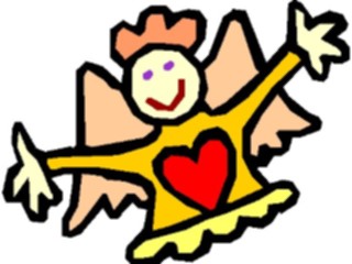 Sticker Custom Preview Image #075473 Holidays Valentines Day Angel Love14