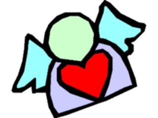 Sticker Custom Preview Image #075474 Holidays Valentines Day Angel Love15