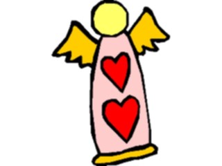 Sticker Custom Preview Image #075475 Holidays Valentines Day Angel Love16